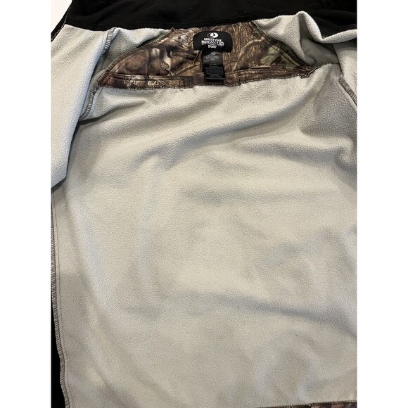 Mossy Oak Jacket Coat Break Up Infinity Camouflage Front Zip Sz L 42-44 - Picture 11 of 11